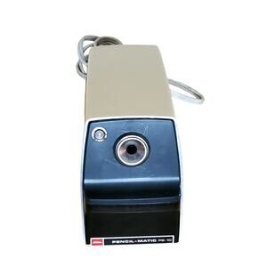 Vtg Heavy Duty Toshiba Pencil Matic Electric Pencil Sharpener PS-10 Tested Works